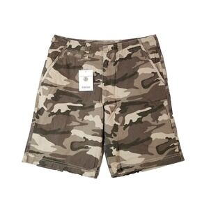Guide Gear Mens Camo Shorts 36x11 Brown Camouflage Cotton Outdoor New
